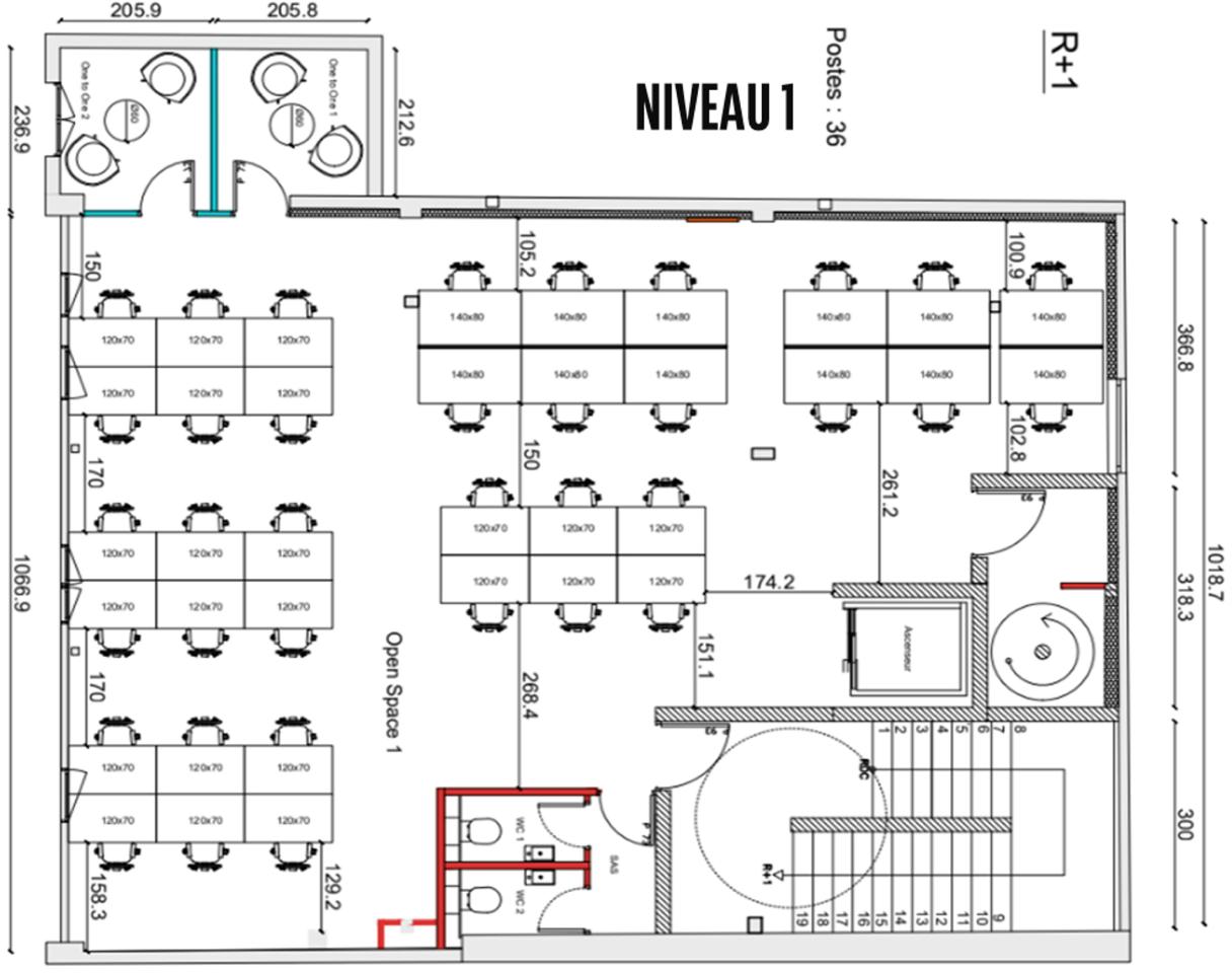 Bureau Paris 428m² Vente bureau Paris OVBUR2423499 5